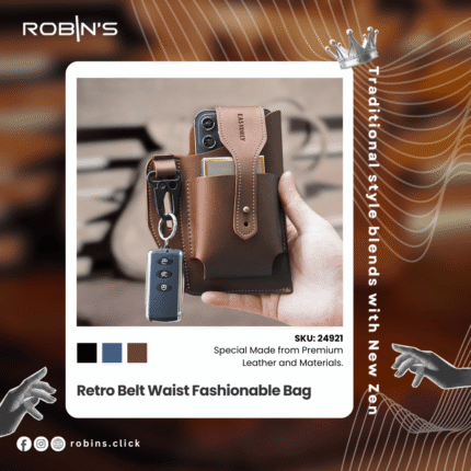 Retro Belt Waist Fashionable Bag